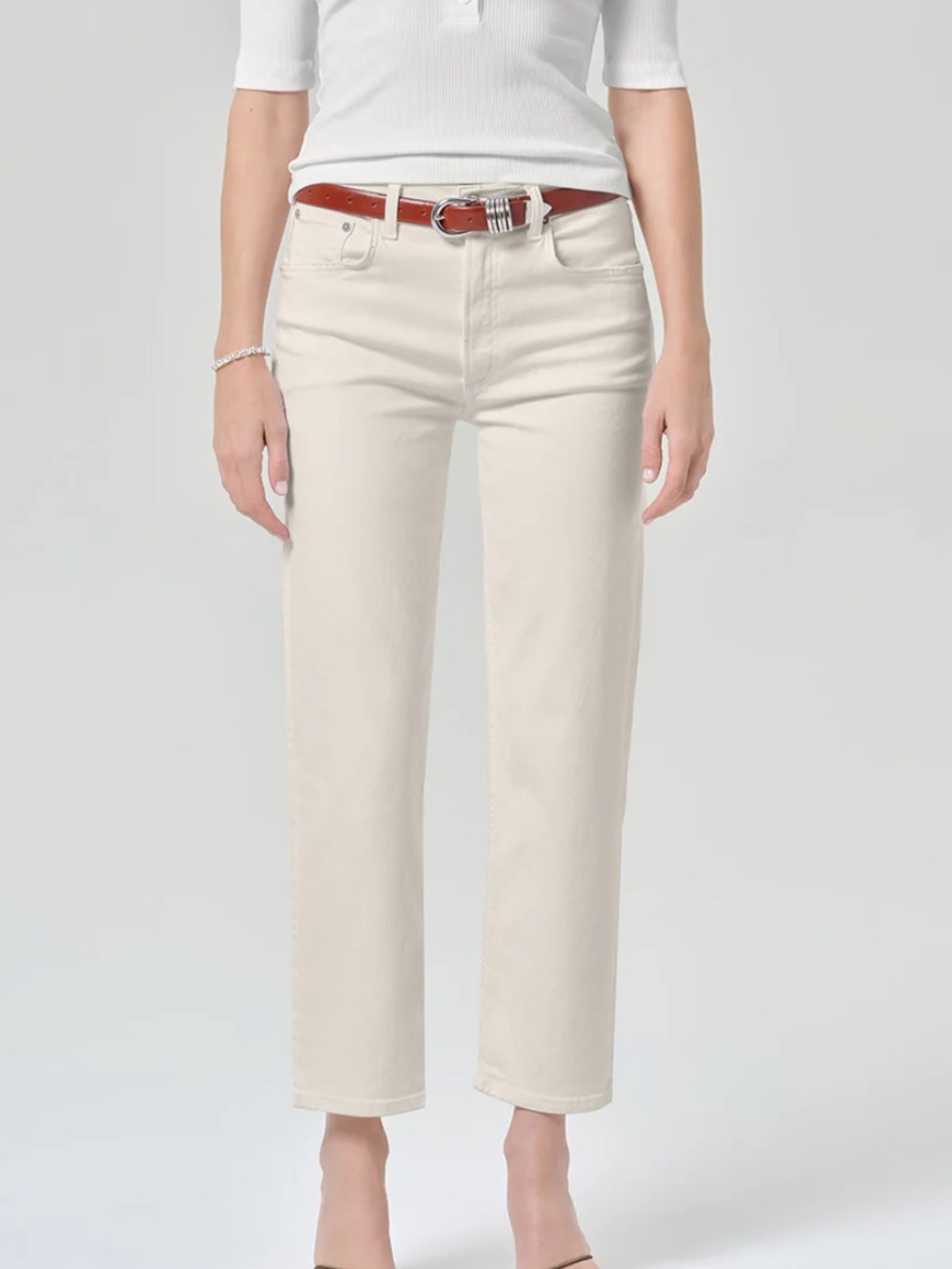 NWOT Citizens of Humanity Palma jeans almond 32